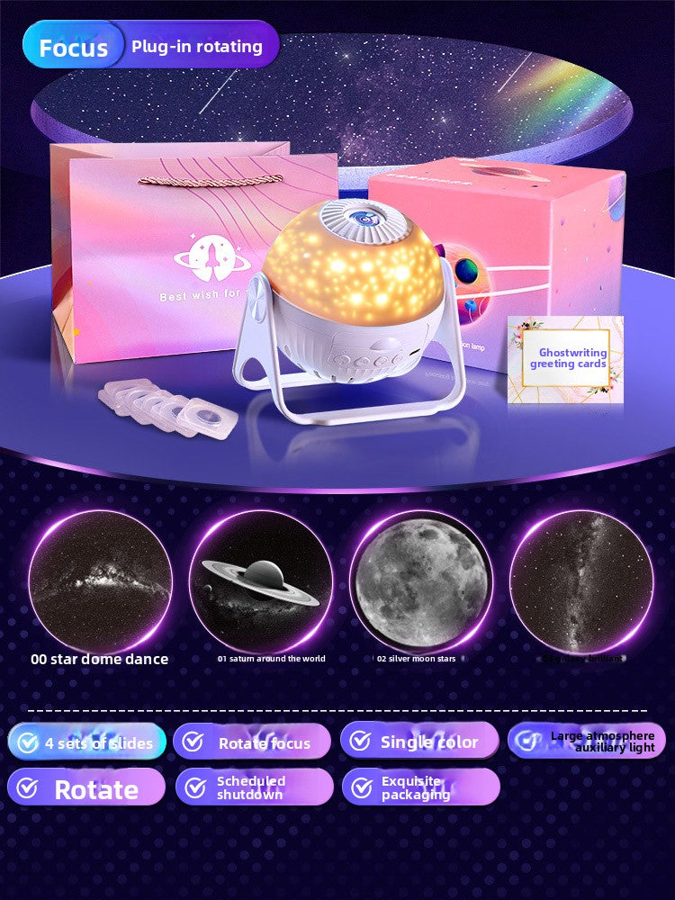 Starry Sky Projector Night Light with Rotation