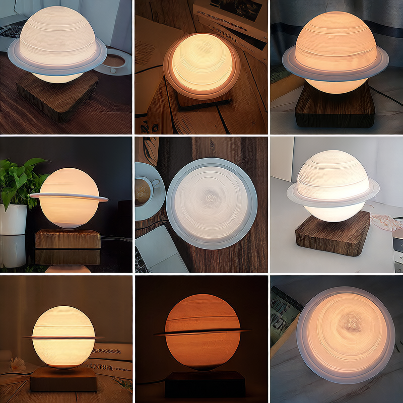 Magnetic Levitation Saturn Lamp