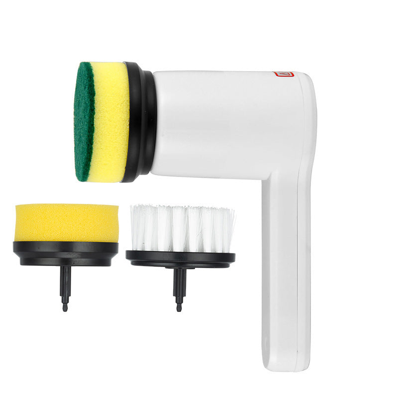 Electric Cleaning Brush with Multiple Heads