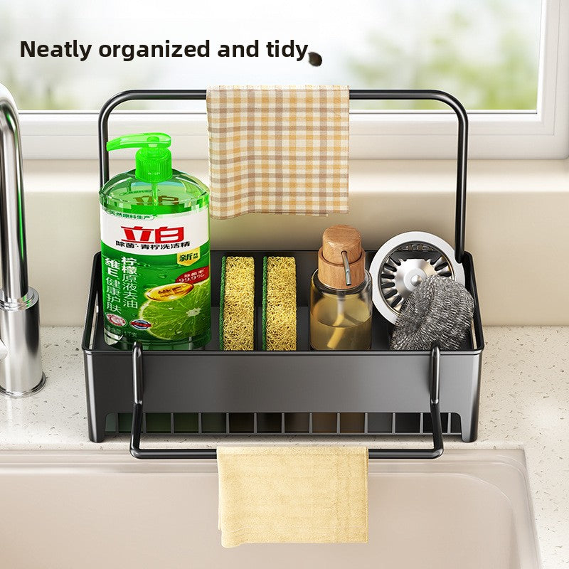 Kitchen Sponge and Cloth Drainage Rack