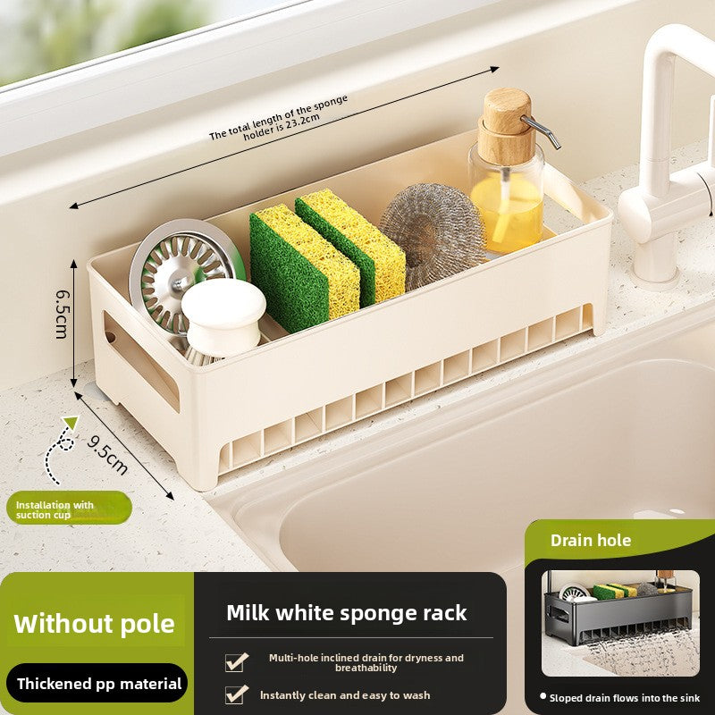 Kitchen Sponge and Cloth Drainage Rack