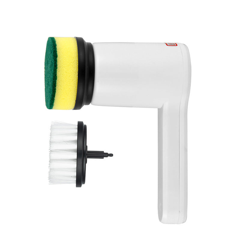Electric Cleaning Brush with Multiple Heads
