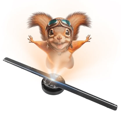 3D Holographic Fan Projector