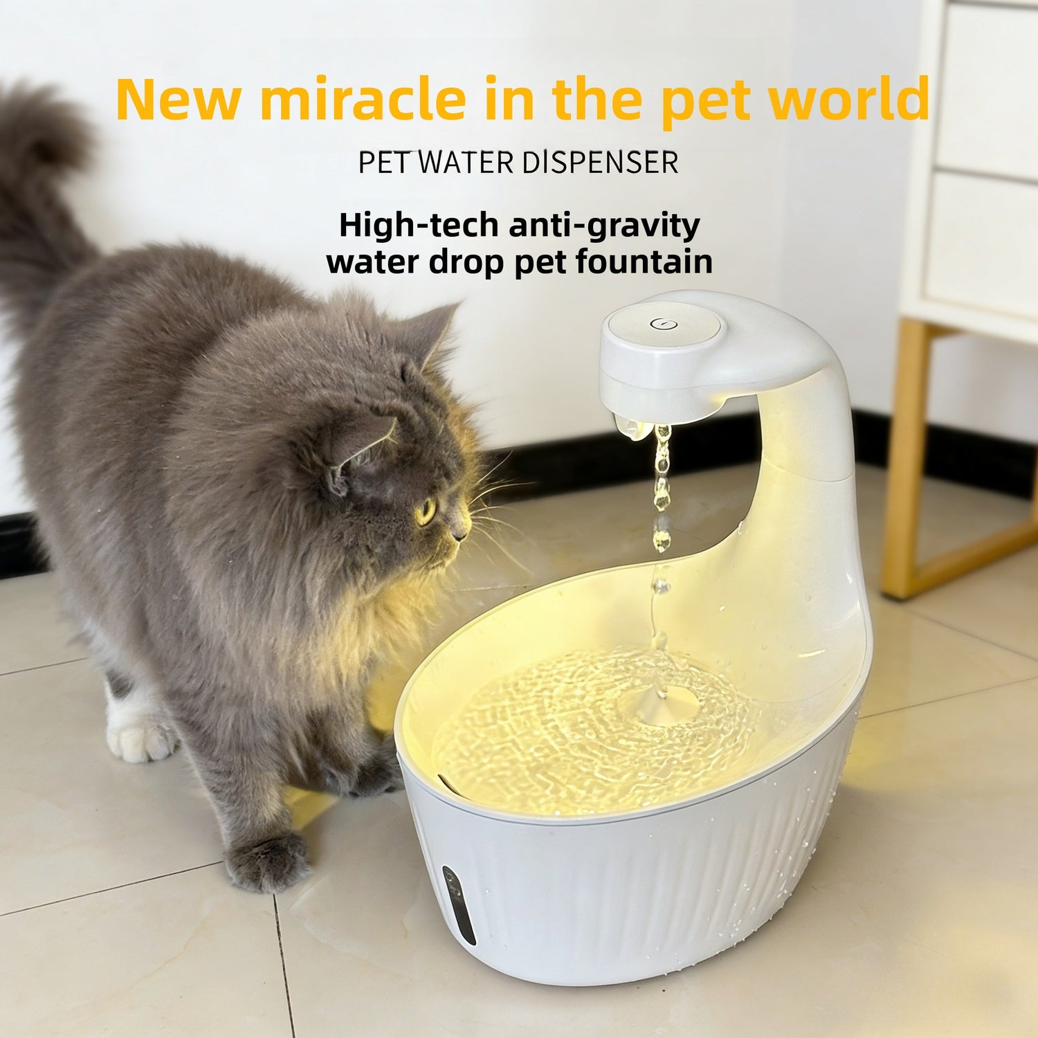 Anti Gravity Water Drop Humidifier