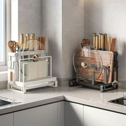 Multifunctional Kitchen Knife Storage Rack