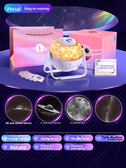 Starry Sky Projector Night Light with Rotation