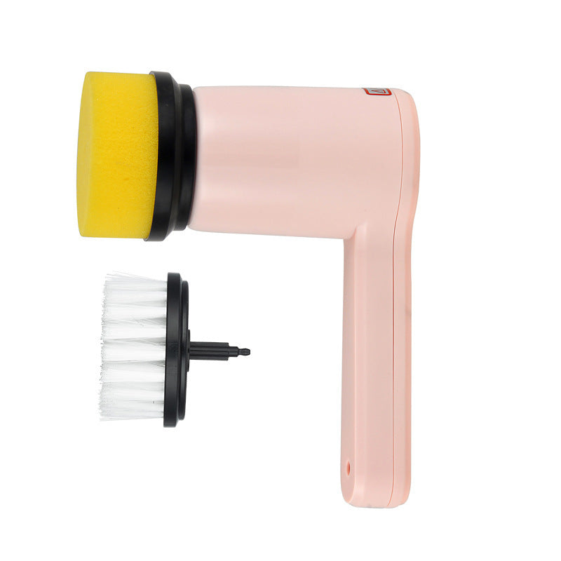 Electric Cleaning Brush with Multiple Heads