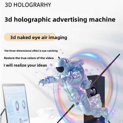 3D Holographic Fan Projector