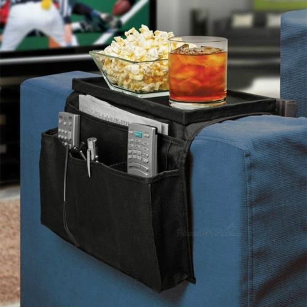 Armchair Remote Control Holder and Sofa Armrest Organizer Caddy