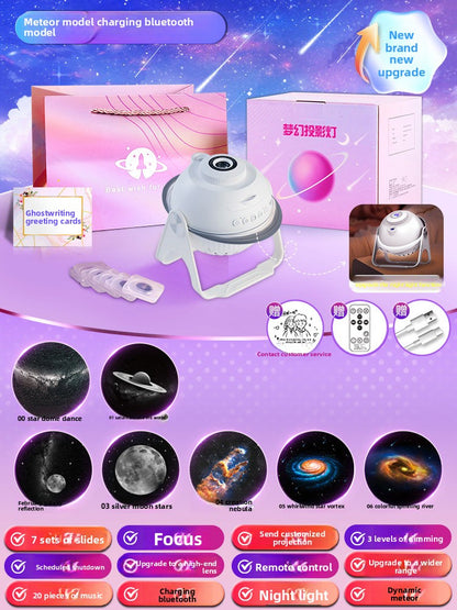 Starry Sky Projector Night Light with Rotation