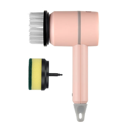 Electric Cleaning Brush with Multiple Heads