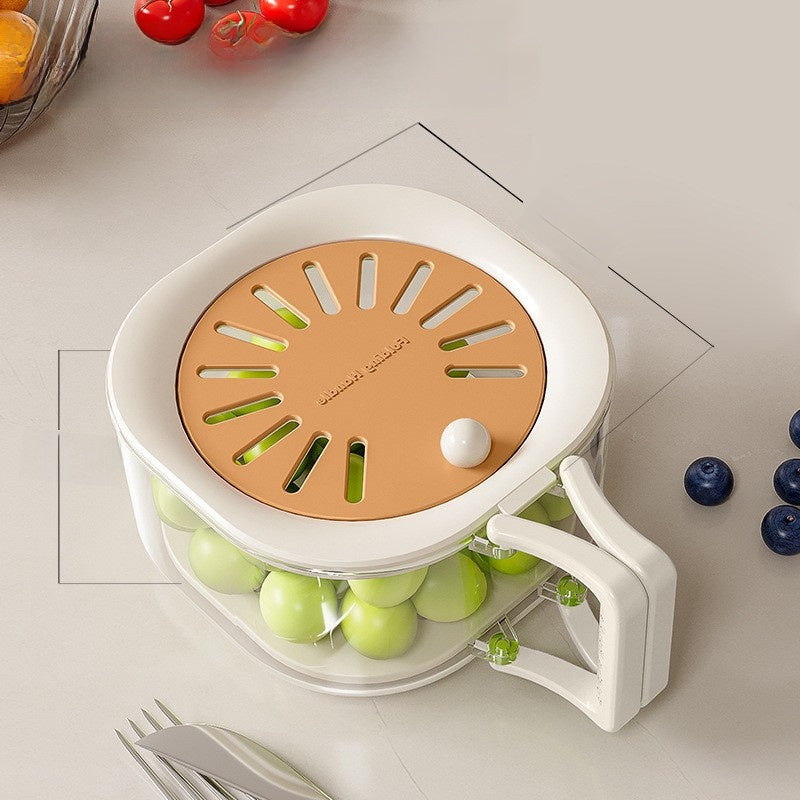 Fruit basket drainer