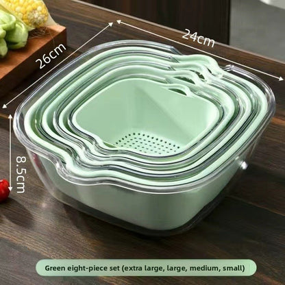 8-Piece Kitchen Vegetable Washing Set
