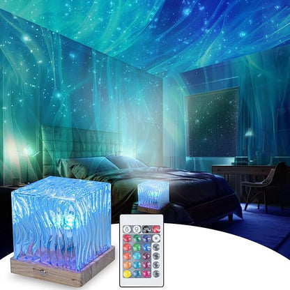 Aurora Galaxy Star Projector Night Light
