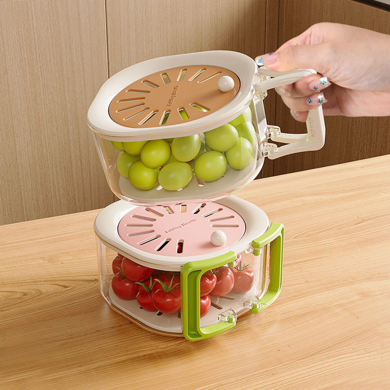 Fruit basket drainer