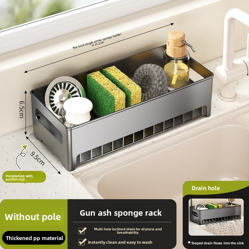 Kitchen Sponge and Cloth Drainage Rack