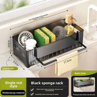 Kitchen Sponge and Cloth Drainage Rack