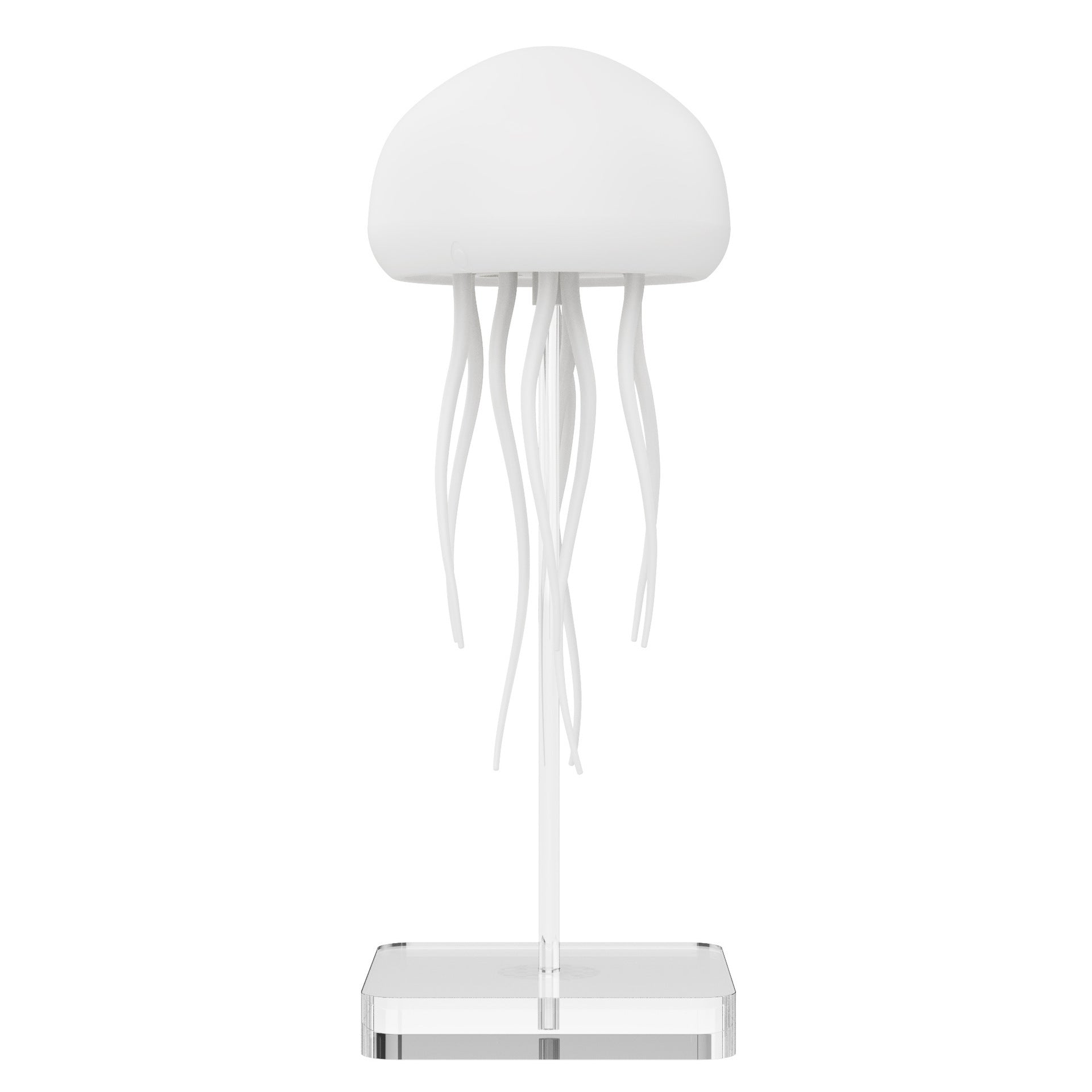Smart voice-controlled jellyfish night light