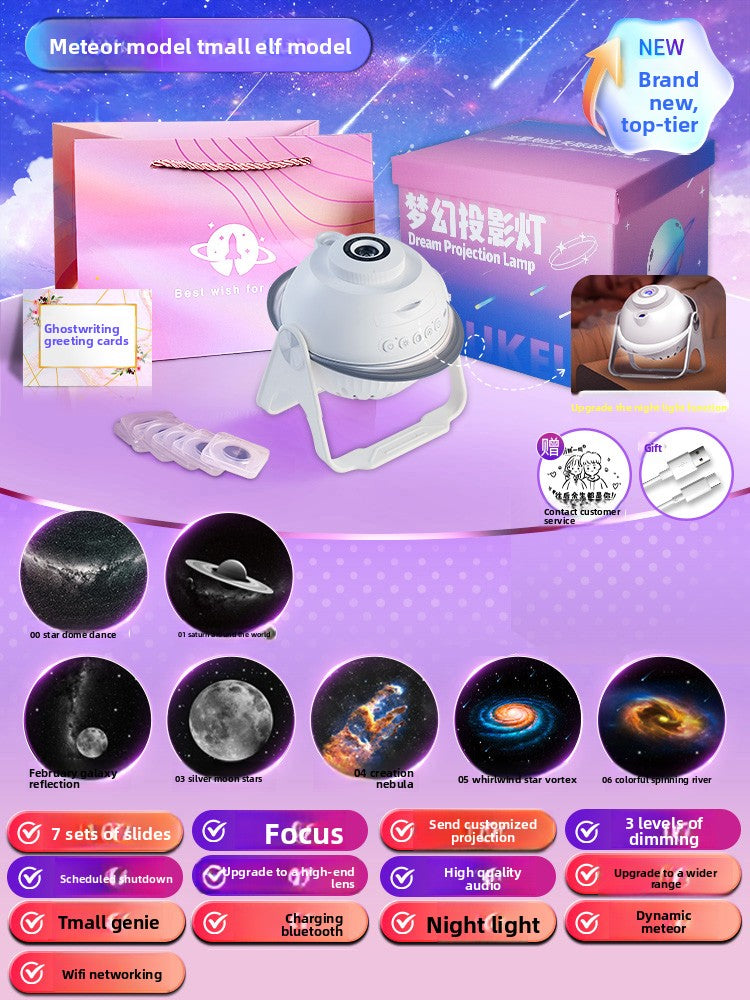 Starry Sky Projector Night Light with Rotation